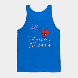 All American nurse Tank Top